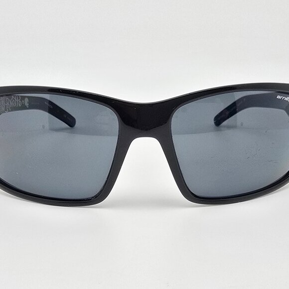 Arnette Fastball 4202-2267/81 Black Frame Polarized Grey Lens Sunglasses 62mm - Picture 2 of 14